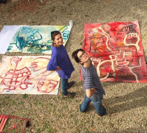 Collaboration avec l'artiste AnA